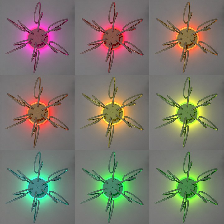 Потолочная люстра citilux salma smart cl224a162