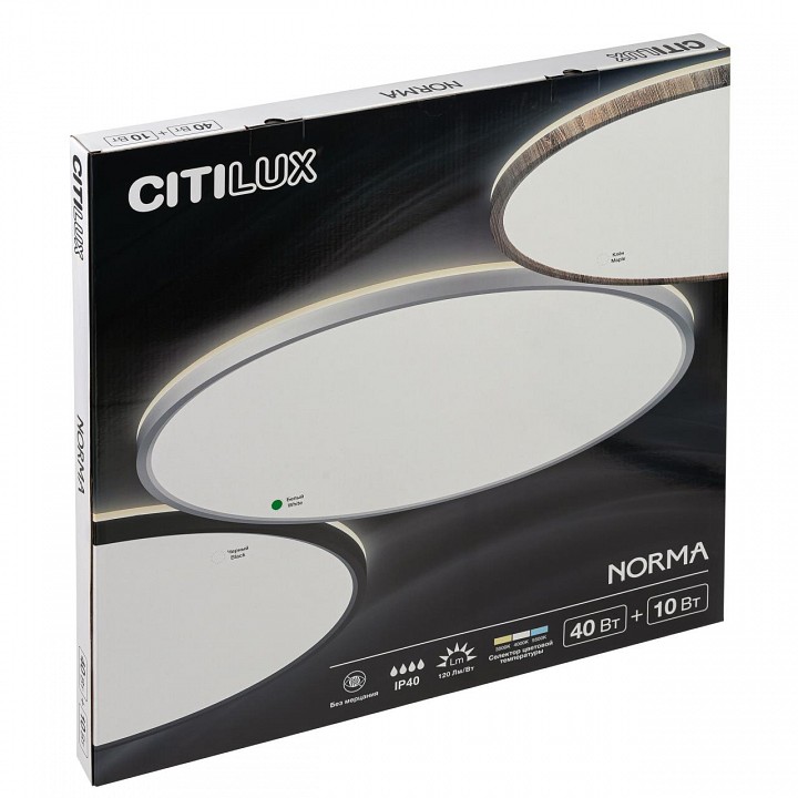 Накладной светильник citilux norma cl748500