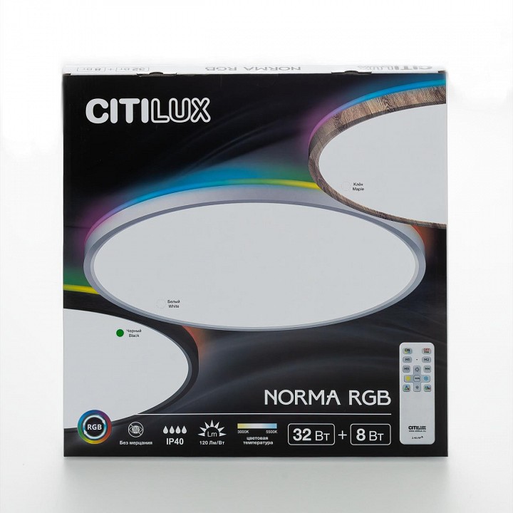 Накладной светильник citilux norma cl749401