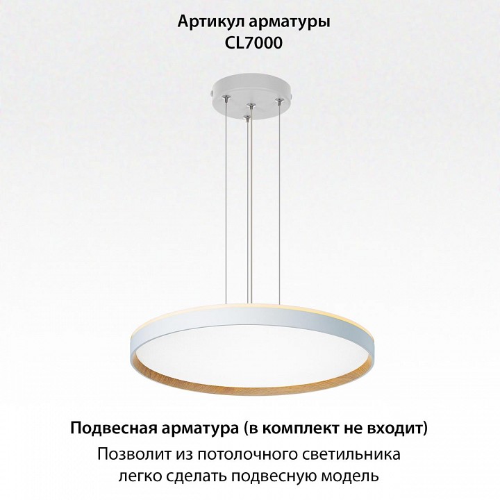 Накладной светильник citilux etalon cl750500r