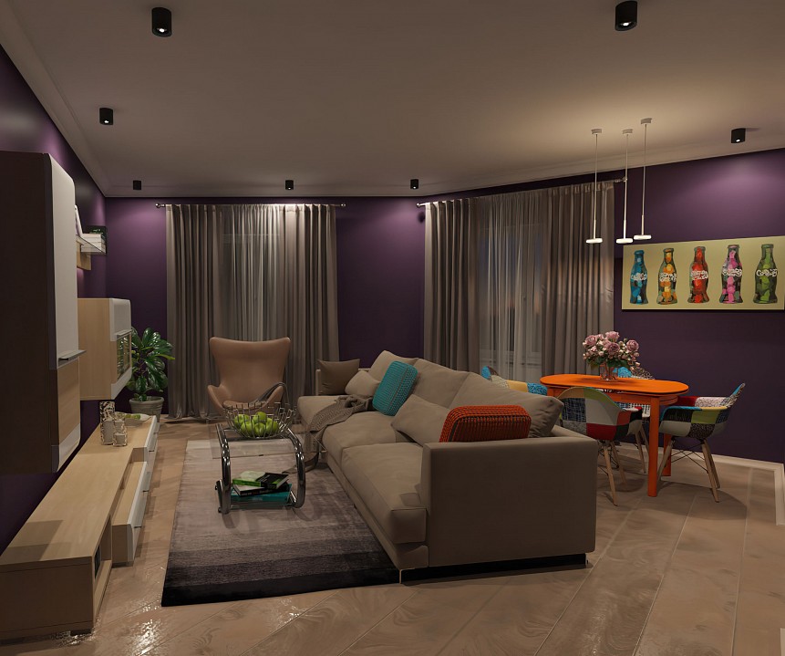 Накладной светильник denkirs dk3040 dk3040-bk