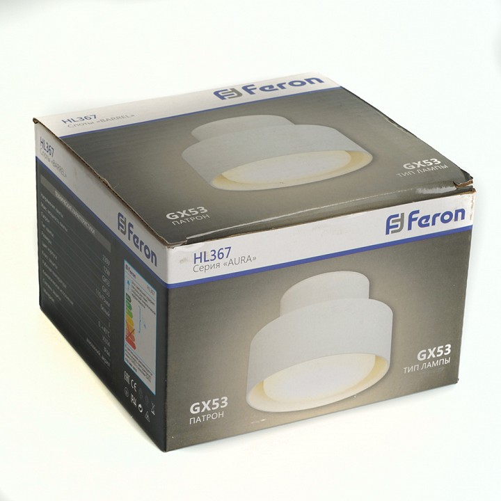 Накладной светильник feron hl367 48407