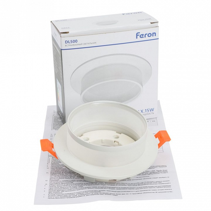 Встраиваемый светильник feron dl500 51085
