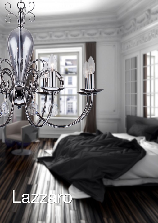 Подвесная люстра arti lampadari lazzaro lazzaro e 1.1.8 nb