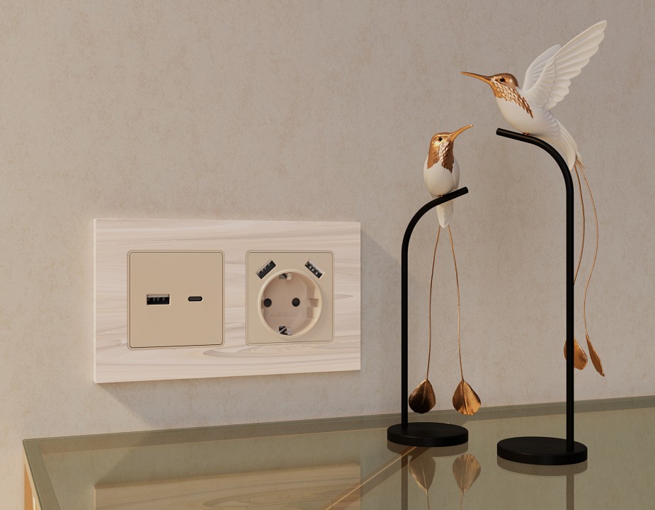 Рамка на 2 поста ambrella volt alfa af930302