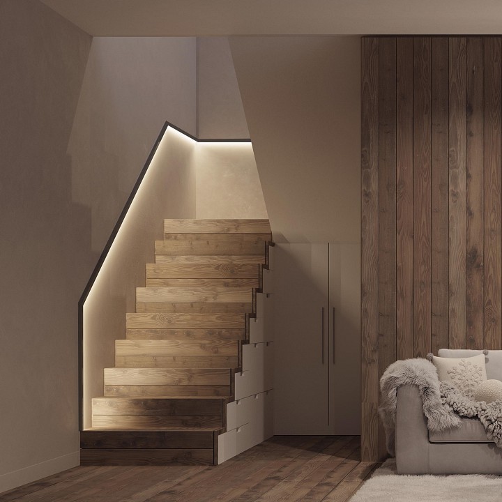 Профиль накладной arlight wall 050488