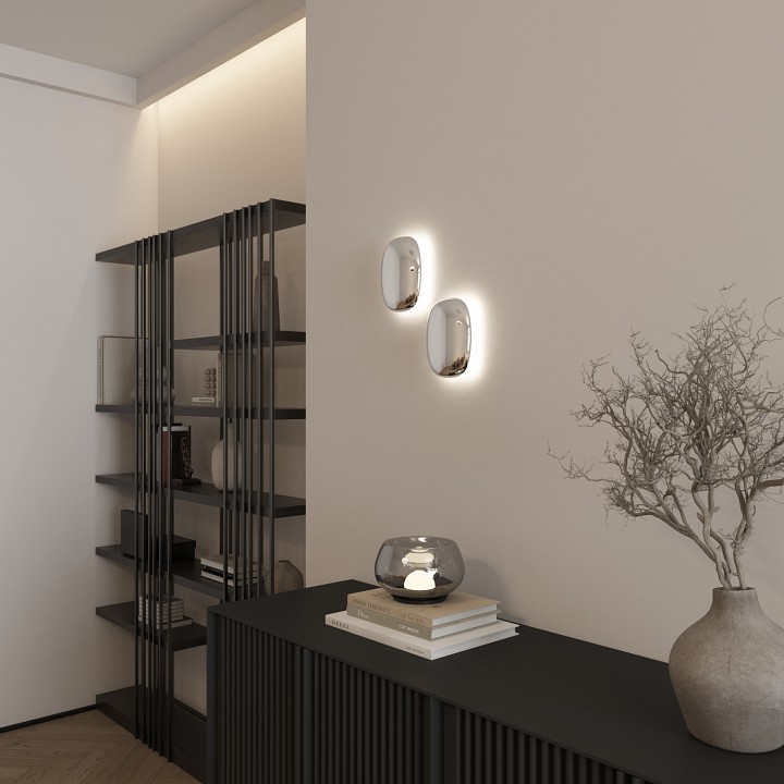 Накладной светильник denkirs glossa dk5110-cr
