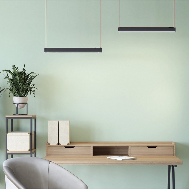 Накладной светильник denkirs belty linear dk5577-bk
