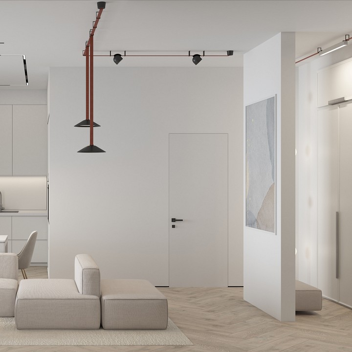 Накладной светильник denkirs belty linear dk5577-wh