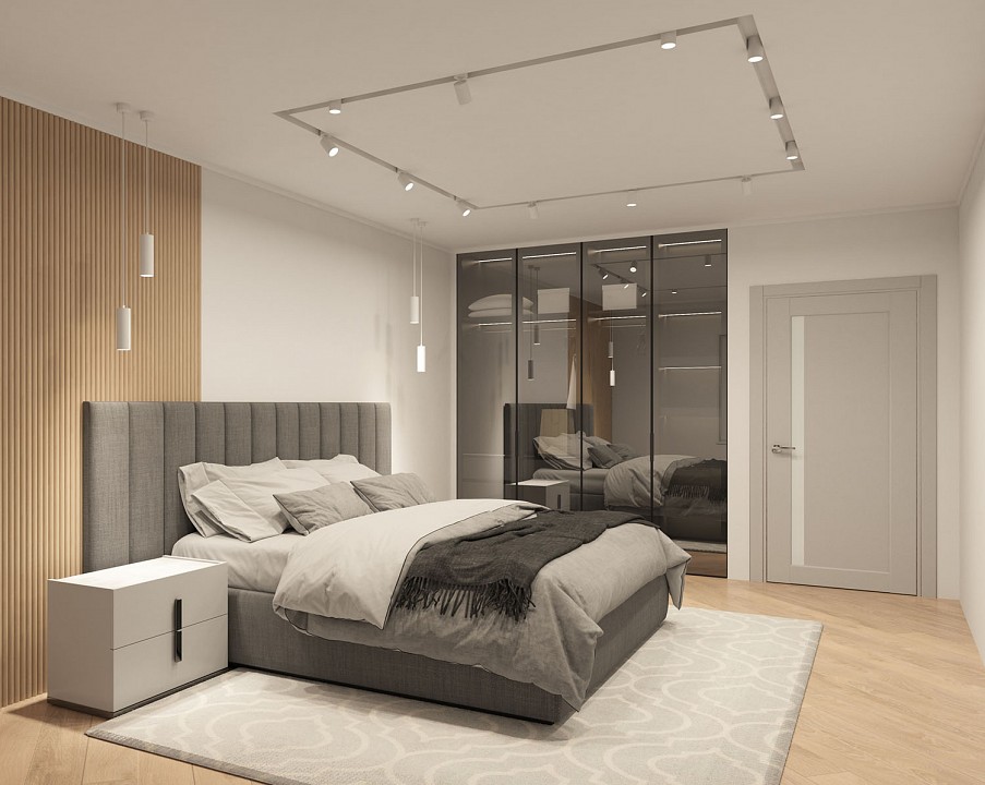 Профиль-держатель встраиваемый denkirs flod dk5850-wh