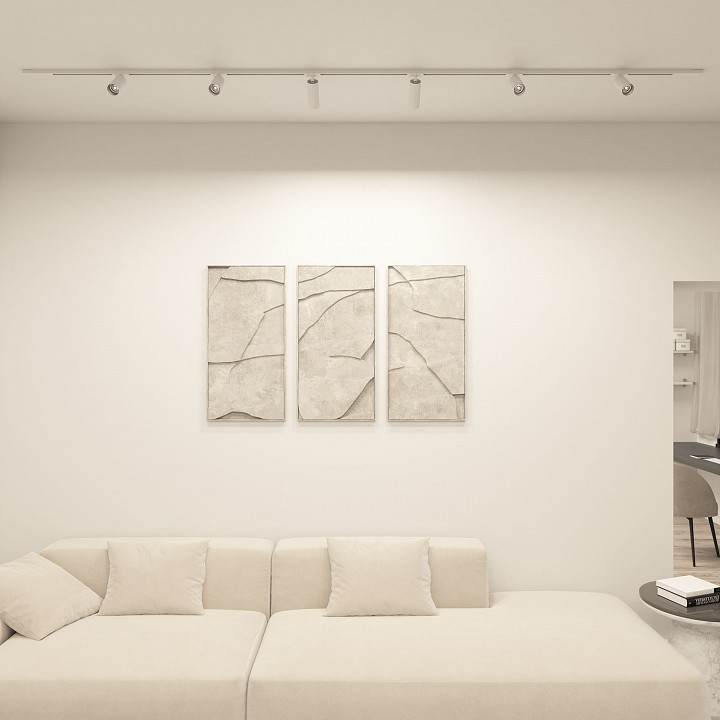 Светильник на штанге denkirs scope dk6060-bw+wh