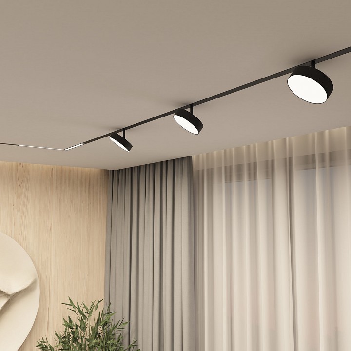 Светильник на штанге denkirs smart linear dk8070-bk