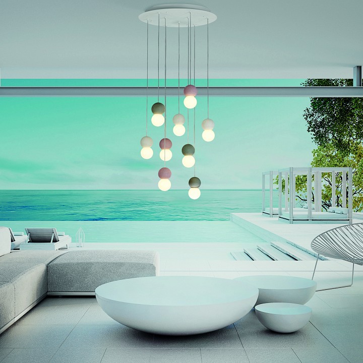 Подвесная люстра mantra galaxia 7621