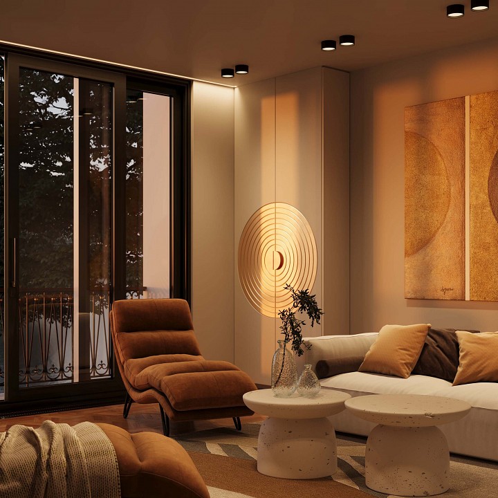 Накладной светильник maytoni technical glare c091cl-12w3k-b