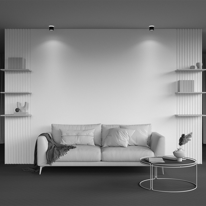 Накладной светильник maytoni technical  c120cl-gx53-b