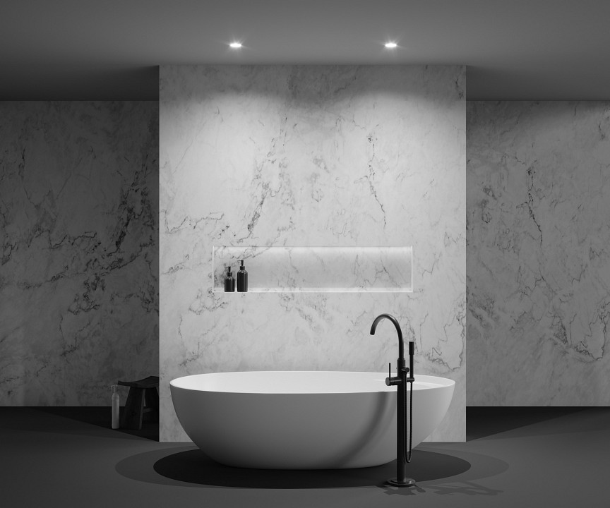 Встраиваемый светильник maytoni technical flint dl101-gu10-trs-w