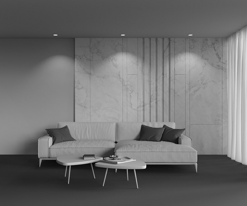 Встраиваемый светильник maytoni technical gyps modern dl124-gu10-01-trs-w