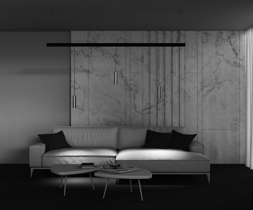 Подвесной светильник maytoni technical focus led tr041-2-12w3k-bbs