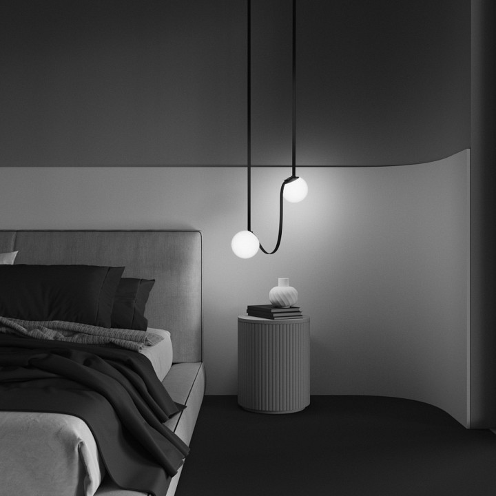 Накладной светильник maytoni technical luna tr125b-10w3k-b