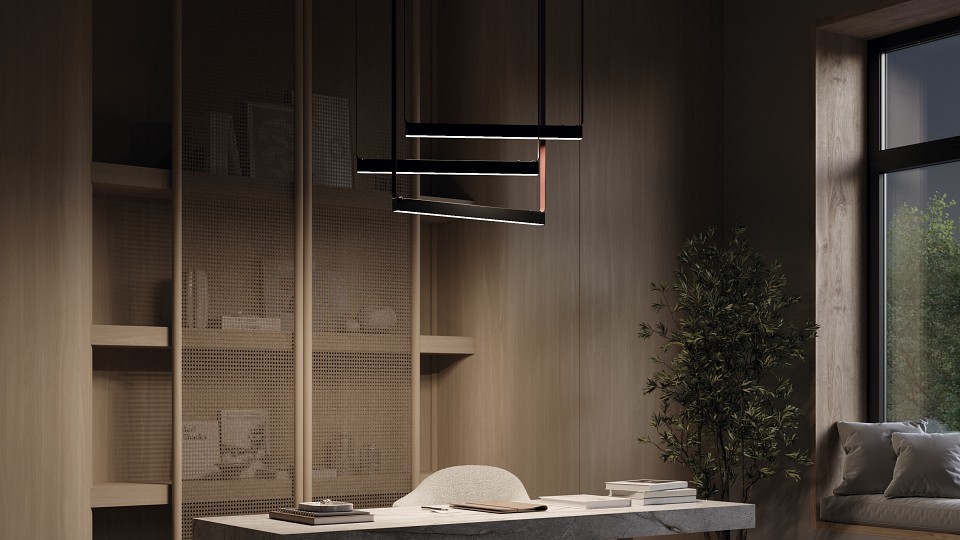 Подвесной светильник maytoni technical basis tr129b-24w4k-b