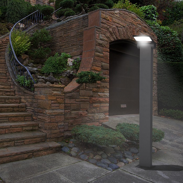 Наземный высокий светильник novotech roca 357522