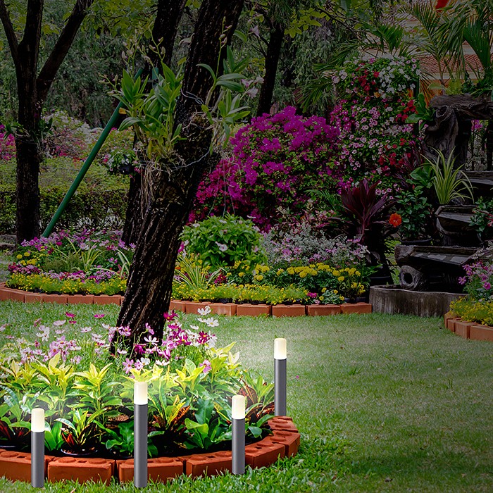 Наземный низкий светильник novotech nokta 358183