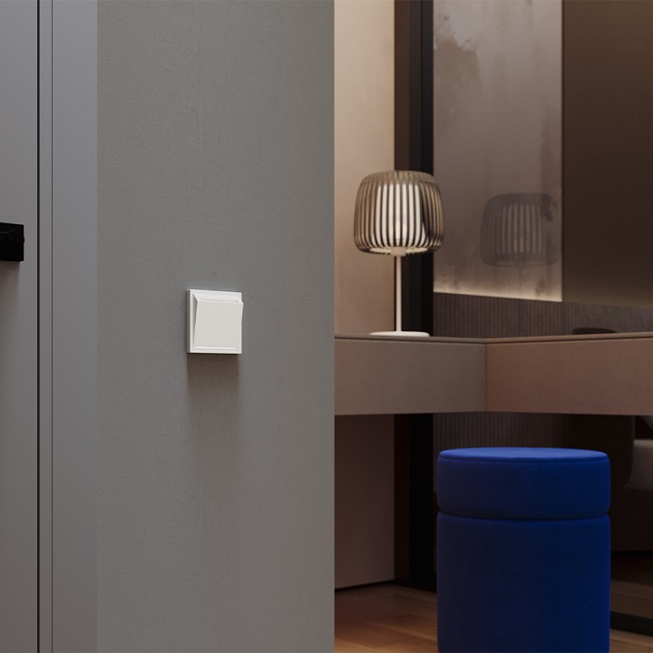 Накладка для электронного карточного выключателя voltum s70 vls002613