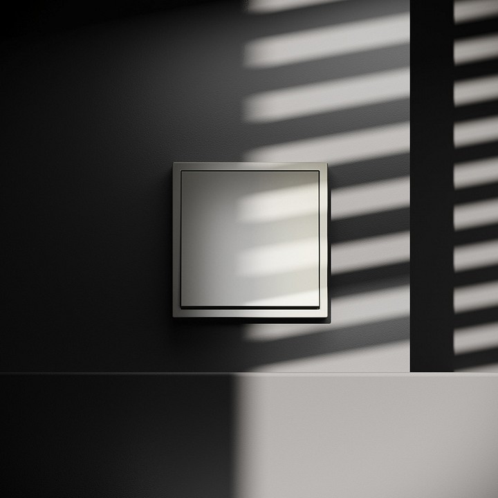 Выключатель проходной одноклавишный без рамки voltum s70 vls010304