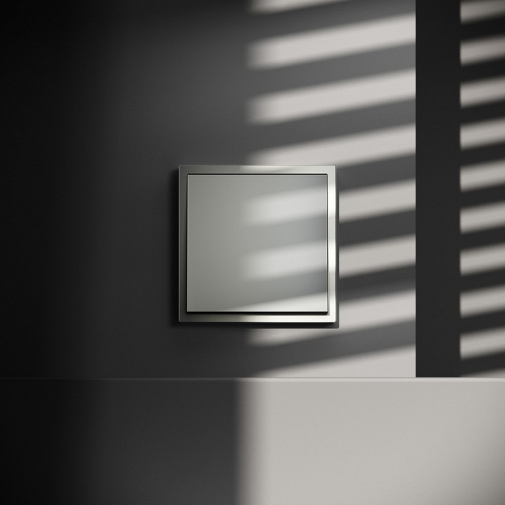 Выключатель проходной одноклавишный без рамки voltum s70 vls010305