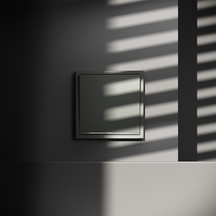 Выключатель проходной одноклавишный с подсветкой без рамки voltum s70 vls010406