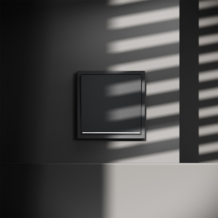 Выключатель проходной одноклавишный с подсветкой без рамки voltum s70 vls010407