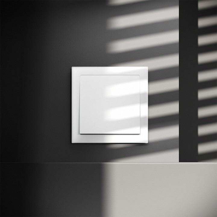 Выключатель перекрестный одноклавишный без рамки voltum s70 vls010502