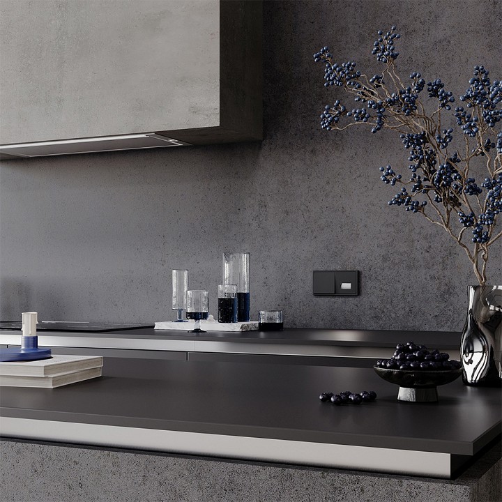 Заглушка для поста с подсветкой, Без рамки voltum s70 vls070608