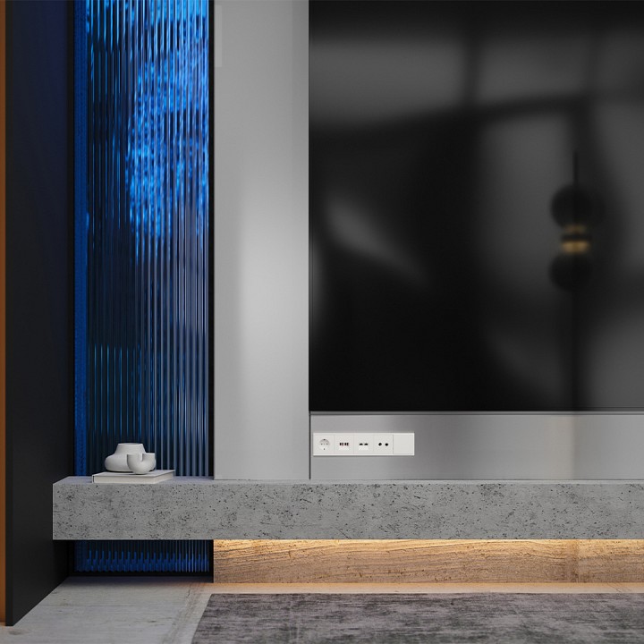 Заглушка для поста с суппортом, Без рамки voltum s70 vls080113