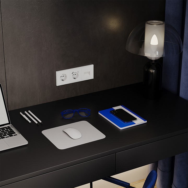 Рамка на 3 поста voltum s70 vls100302