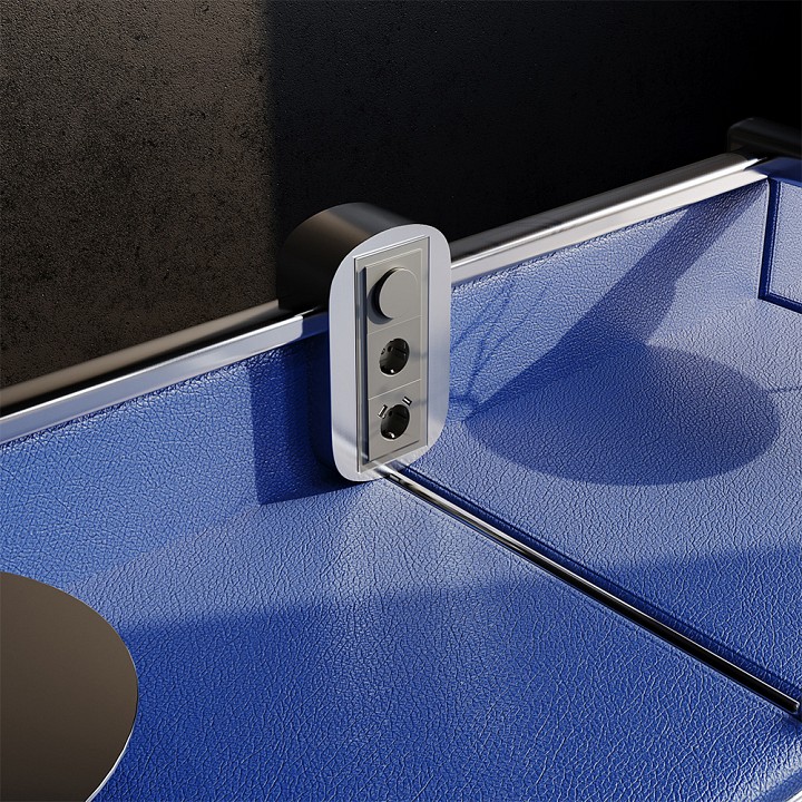 Рамка на 3 поста voltum s70 vls110306