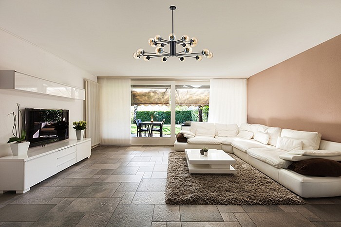 Люстра на штанге arti lampadari filetto filetto e 1.1.20 b