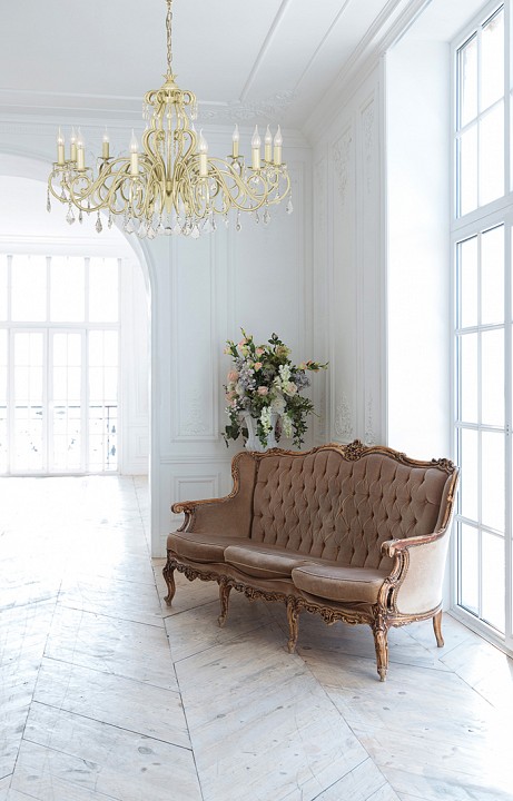 Подвесная люстра arti lampadari gioia gioia e 1.1.12.602 cg