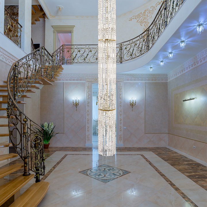 Люстра на штанге arti lampadari lazio lazio e 1.9.25.501 n