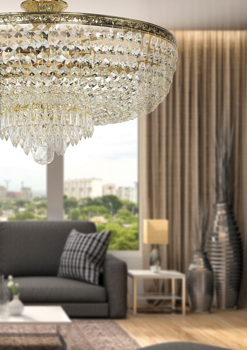 Люстра на штанге arti lampadari nonna nonna e 1.3.50.503 g