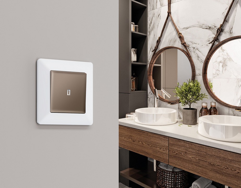 Рамка на 2 поста ambrella volt alfa af110122