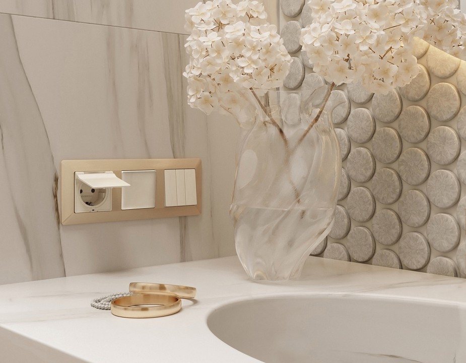 Рамка на 1 пост ambrella volt alfa af110601