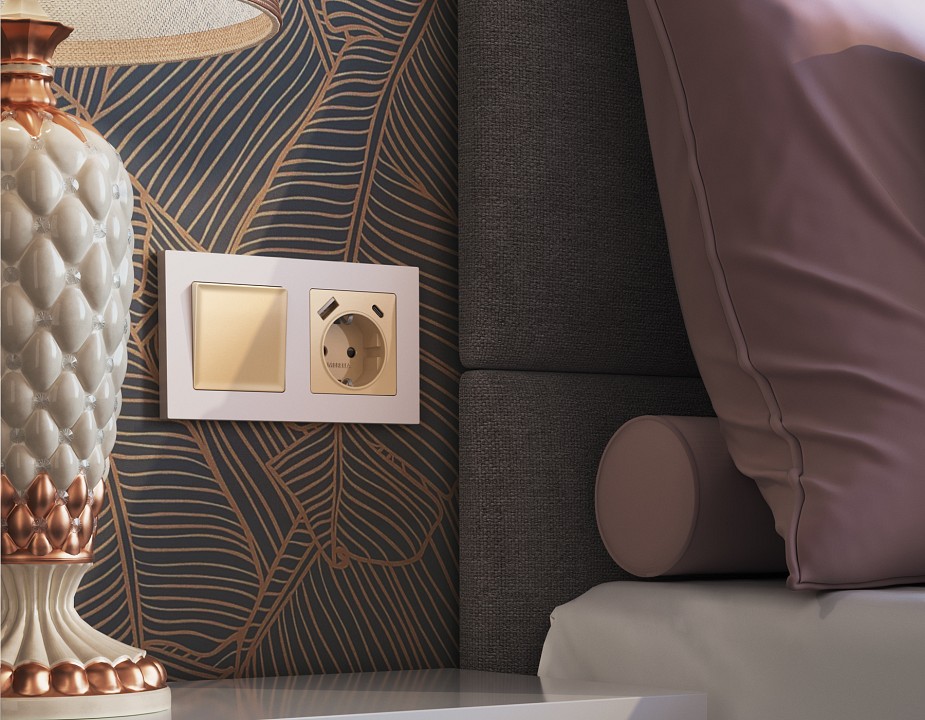 Рамка на 1 пост ambrella volt alfa af220201