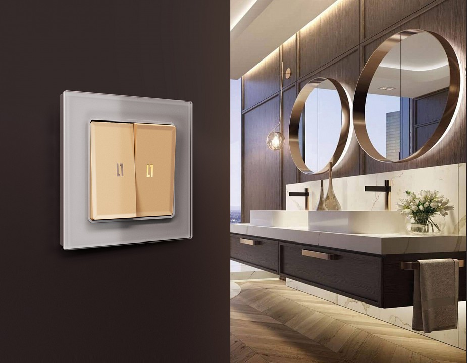 Рамка на 1 пост ambrella volt alfa af330501