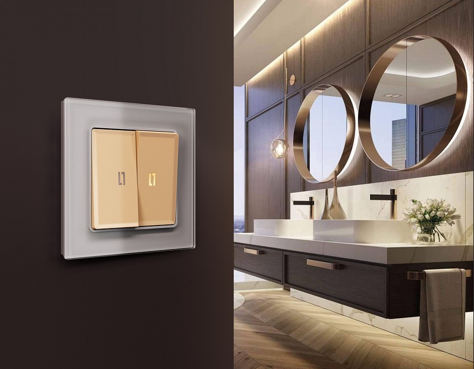 Рамка на 4 поста ambrella volt alfa af330504