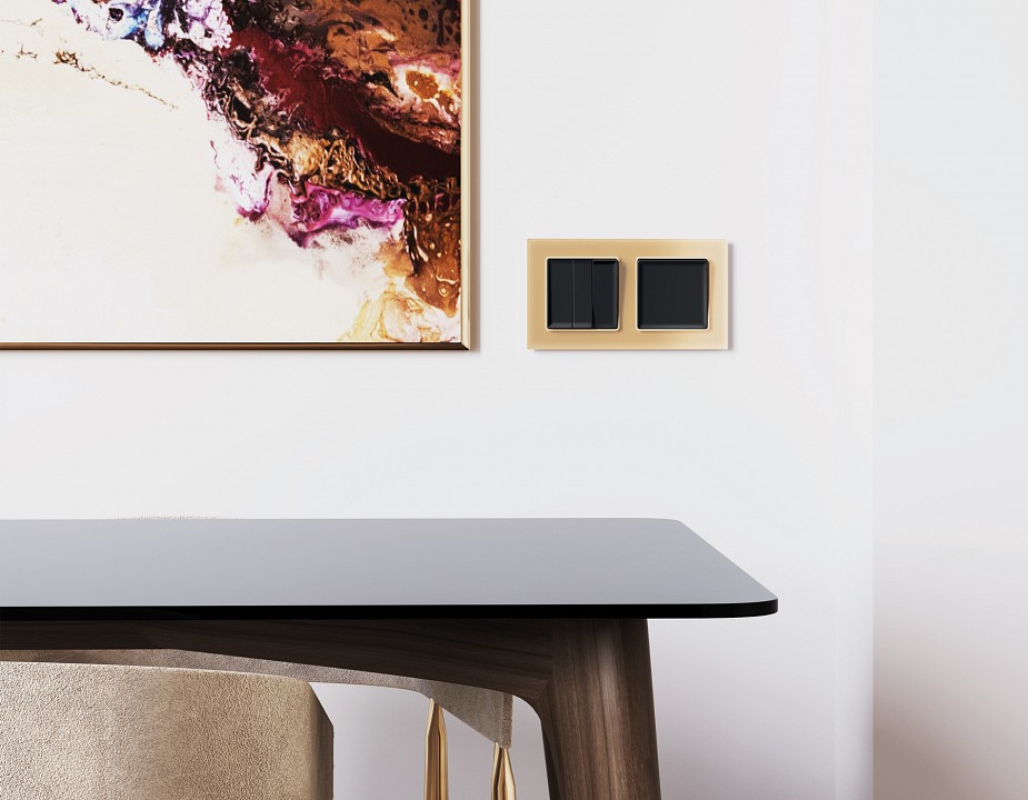 Рамка на 1 пост ambrella volt alfa af330601