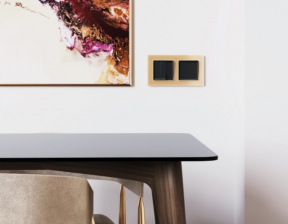 Рамка на 5 постов ambrella volt alfa af330605