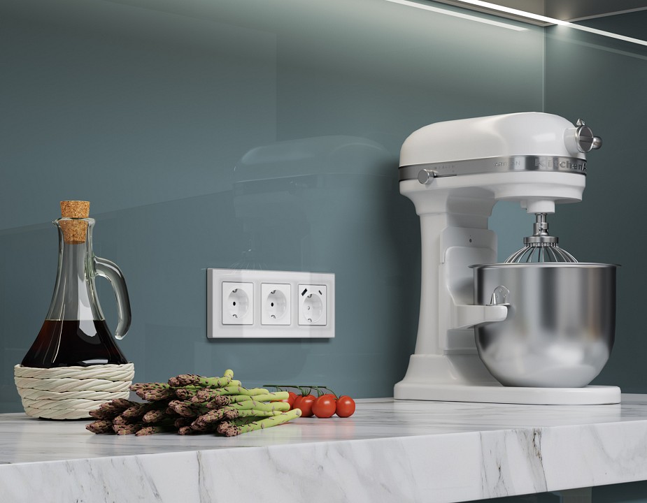 Рамка на 3 поста ambrella volt alfa af580133