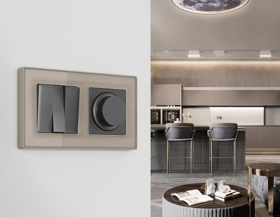 Рамка на 2 поста ambrella volt alfa af580362