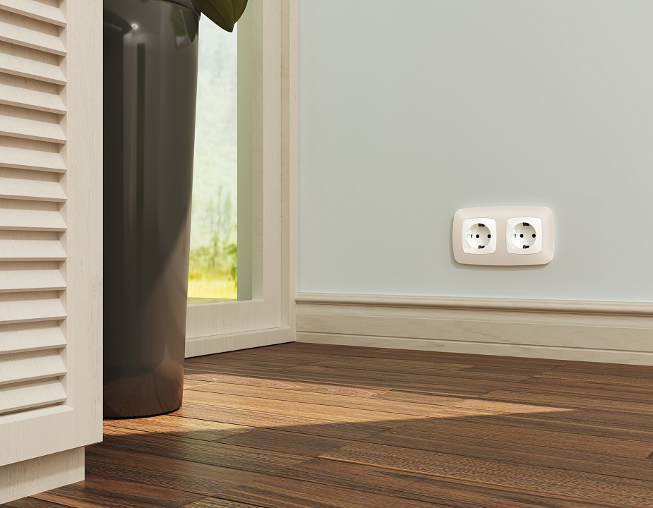 Рамка на 1 пост ambrella volt omega of140331